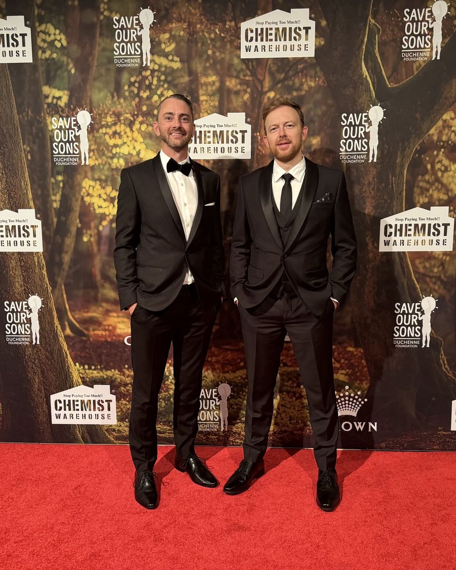 James on the red carpet at the Save Our Sons gala