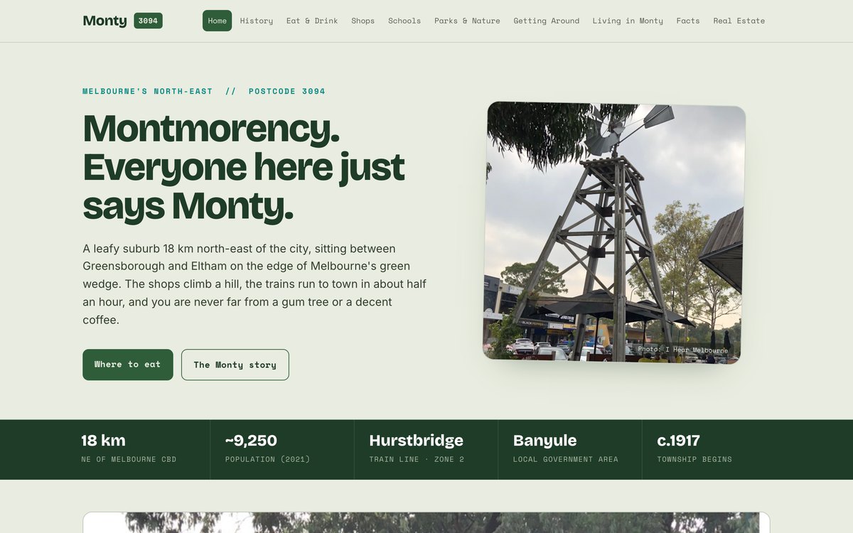 Montmorency 3094 local guide homepage